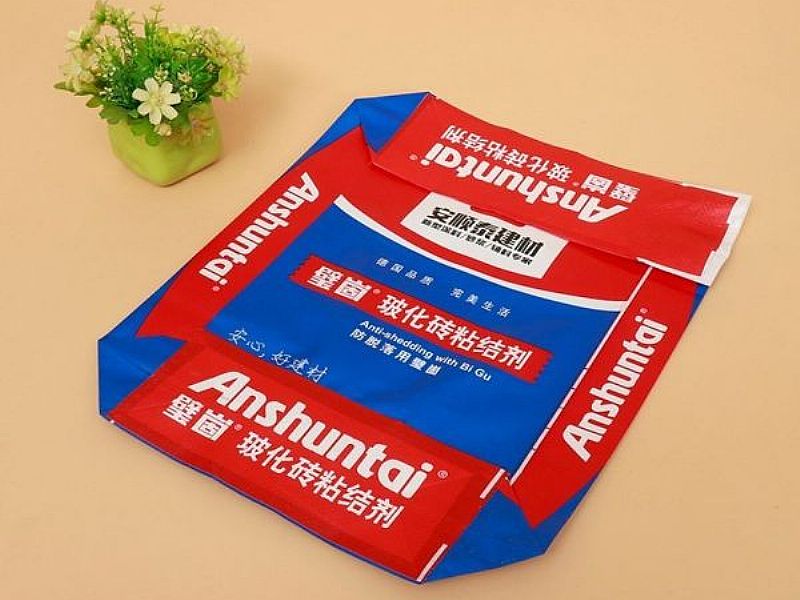 昌吉自治州灌裝口編織袋,方底閥口編織包裝袋,生產廠家可定做