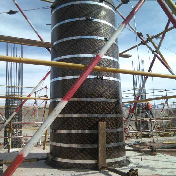 鞍山圓柱模板定做,圓柱子木模板,廠家電話